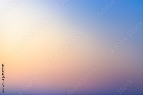 Beautiful Sunset Gradient Vector Background for Design Projects © Lucas