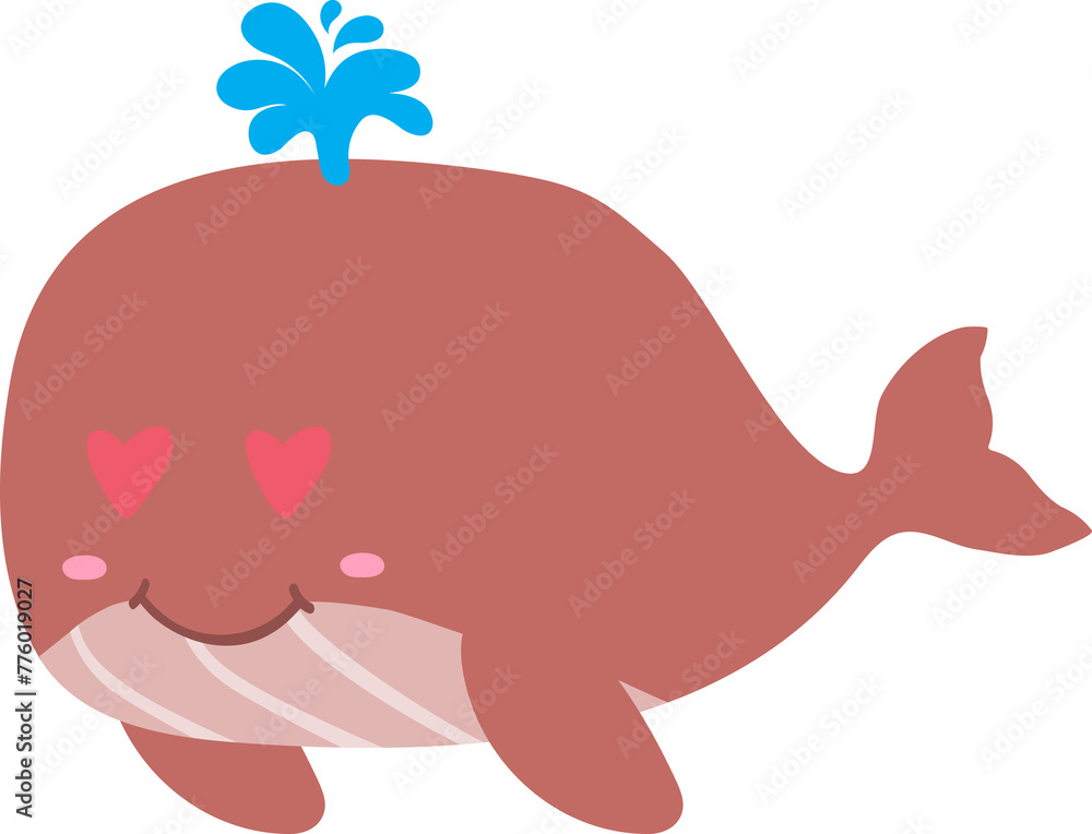 cute whale cartoon, sea animal cute whale cartoon, sea animal