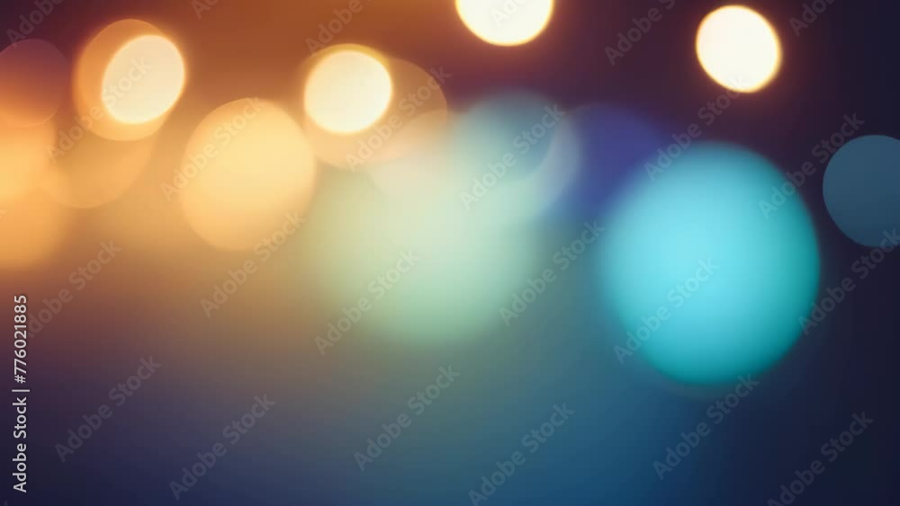 Motion graphics. mint green, peach fuzz and cyan abstract defocused background, circle shape bokeh pattern Motion graphics. mint green, peach fuzz and cyan abstract defocused background, circle shape bokeh pattern