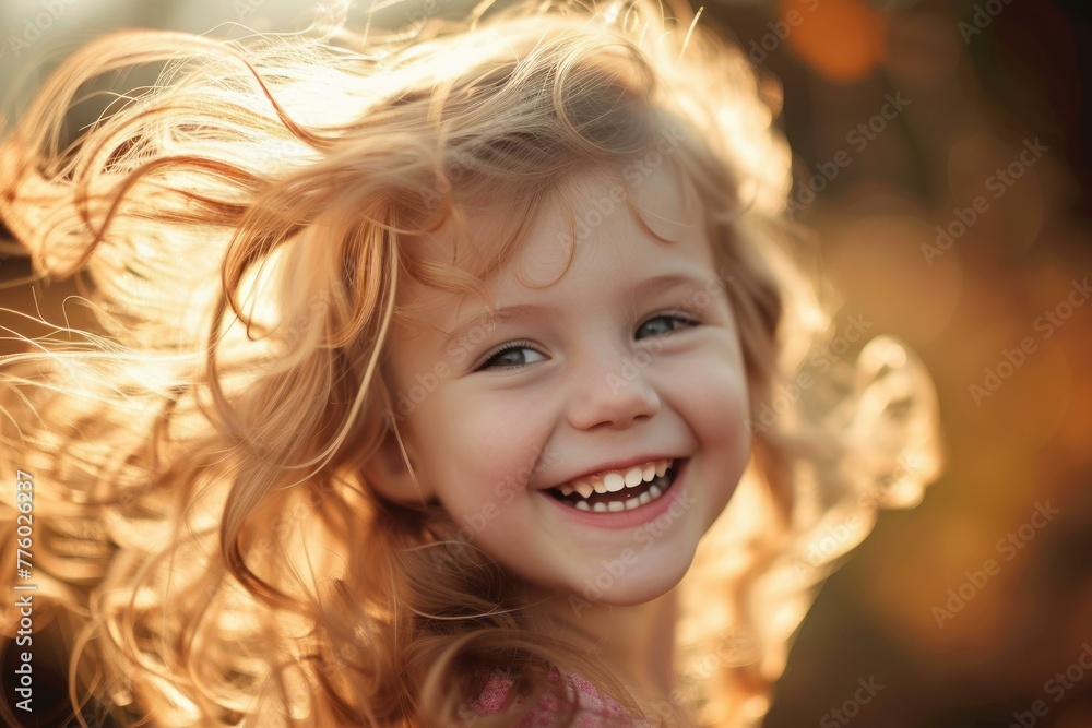 Happy bright girl. Model smile fun. Generate Ai Happy bright girl. Model smile fun. Generate Ai