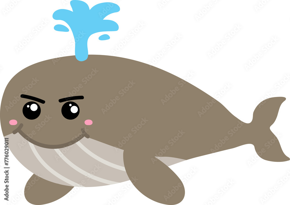 cute whale cartoon, sea animal cute whale cartoon, sea animal