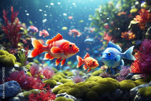  colorful fish