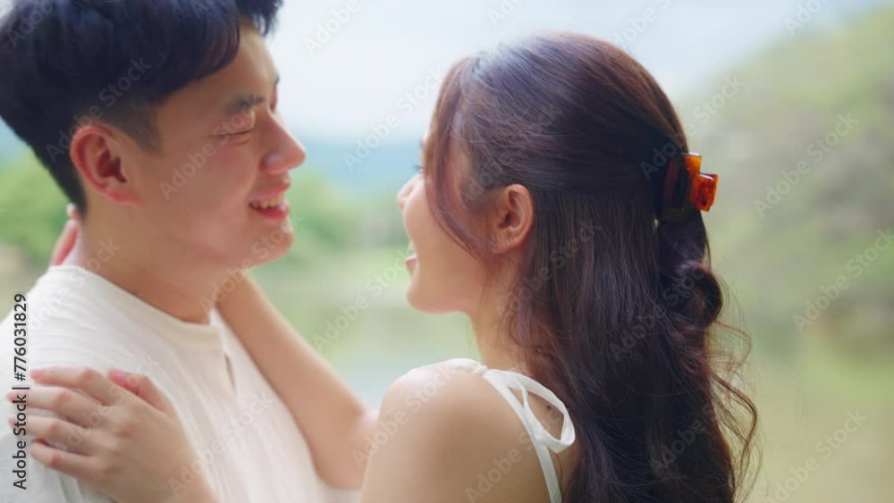 Young adult asia people happy lover flirt at outdoor nature falling in love desire kiss hug beloved care trust. Sweet comfort asian lovers tender face to face man woman smile relax warm time date day. Young adult asia people happy lover flirt at outdoor nature falling in love desire kiss hug beloved care trust. Sweet comfort asian lovers tender face to face man woman smile relax warm time date day.
