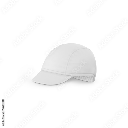 Cycling Cap on white background