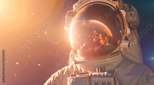astronaut  hemet in space  photo