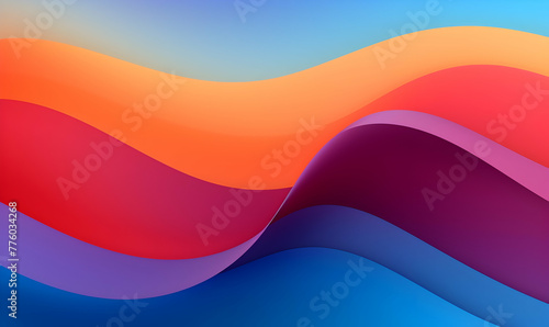 Geometric wav background colorful copy space