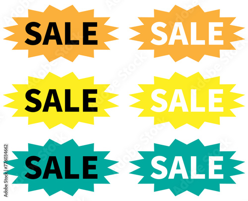 SALEのタグ 3色セット