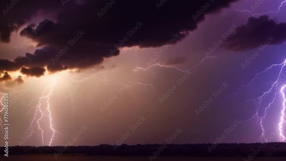amazing lightning strike