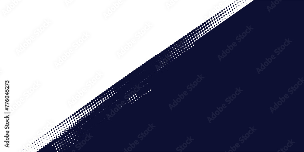 Dots halftone white and blue color pattern gradient grunge texture background. Dots pop art comics sport style vector illustration.