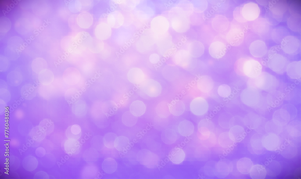 Purple bokeh background banner for Party, greetings, poster, ad, events, and various design works