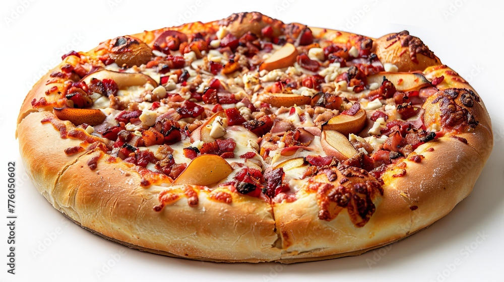 Supreme Pizza Loaded with Fresh Toppings and Melty Cheese Supreme Pizza Loaded with Fresh Toppings and Melty Cheese
