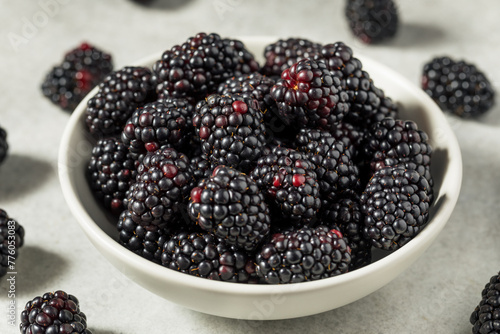 Organic Healthy Raw Blackberries