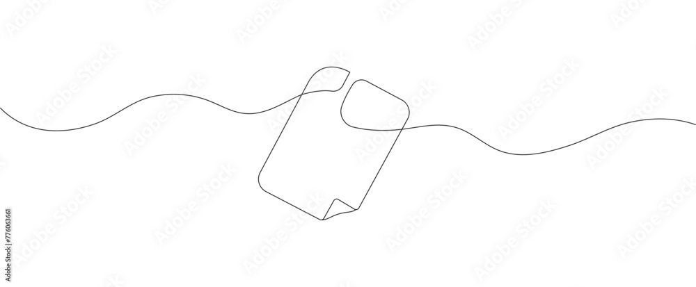 Folder in one continuous line vector. Database symbol. Using a server to store data. Folder in one continuous line vector. Database symbol. Using a server to store data.