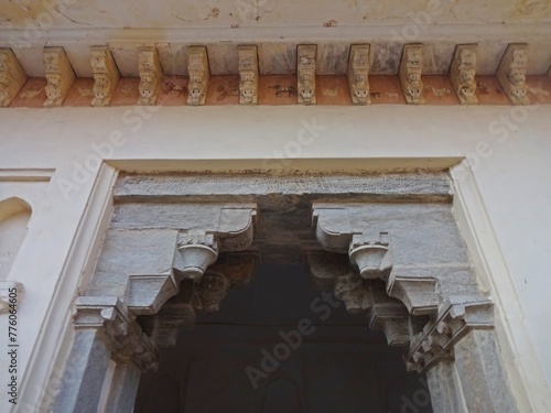 A stunning heritage building with intricate design and architecture. Balconies and walls showcase its unique style and structure.