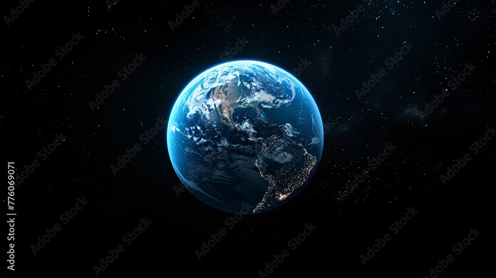 planet Earth from space