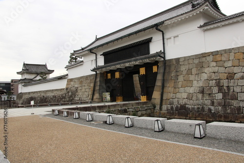 Fotografía Entrance shogun castle Nijo in Kyoto, Japan