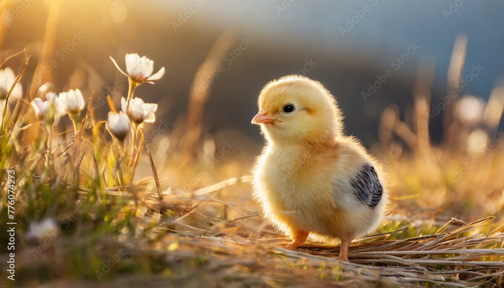 Chicken in the grass Chicken in the grass