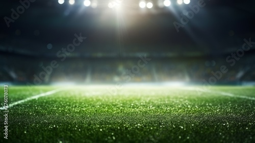 Football stadium with lights © JH45