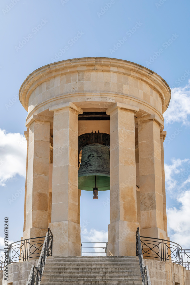 The Siege Bell War Memorial, Valletta, Malta