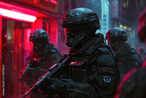 Neon City Police: Armed and Ready