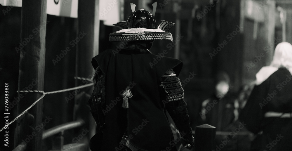 Naklejka premium 鎧武者