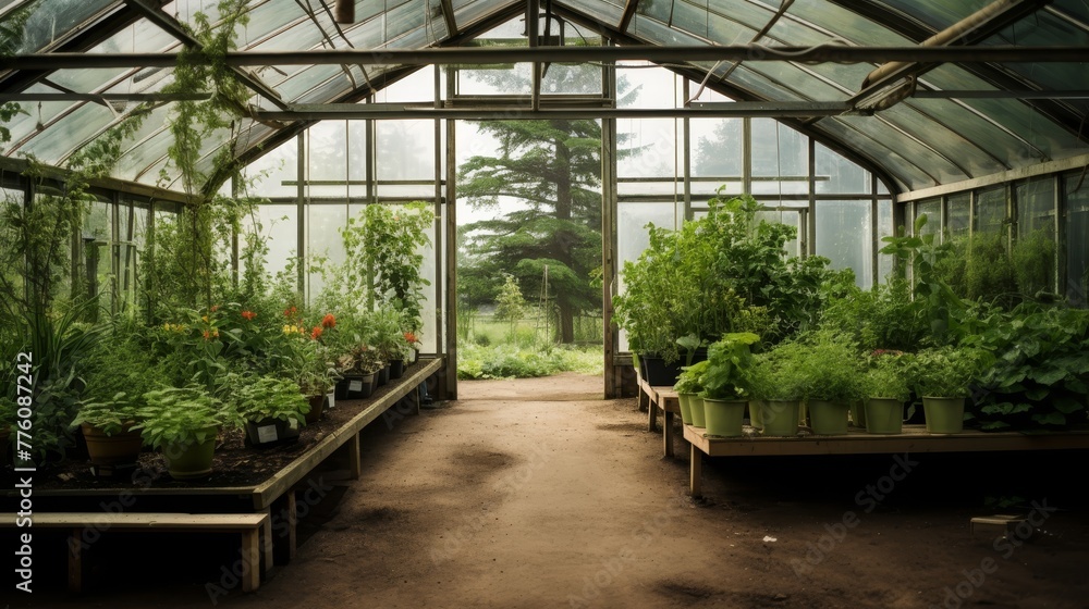 Inside the Greenhouse Inside the Greenhouse