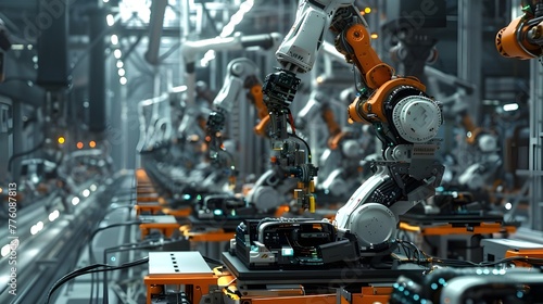 Precision Automation: Robotics Arms in Action