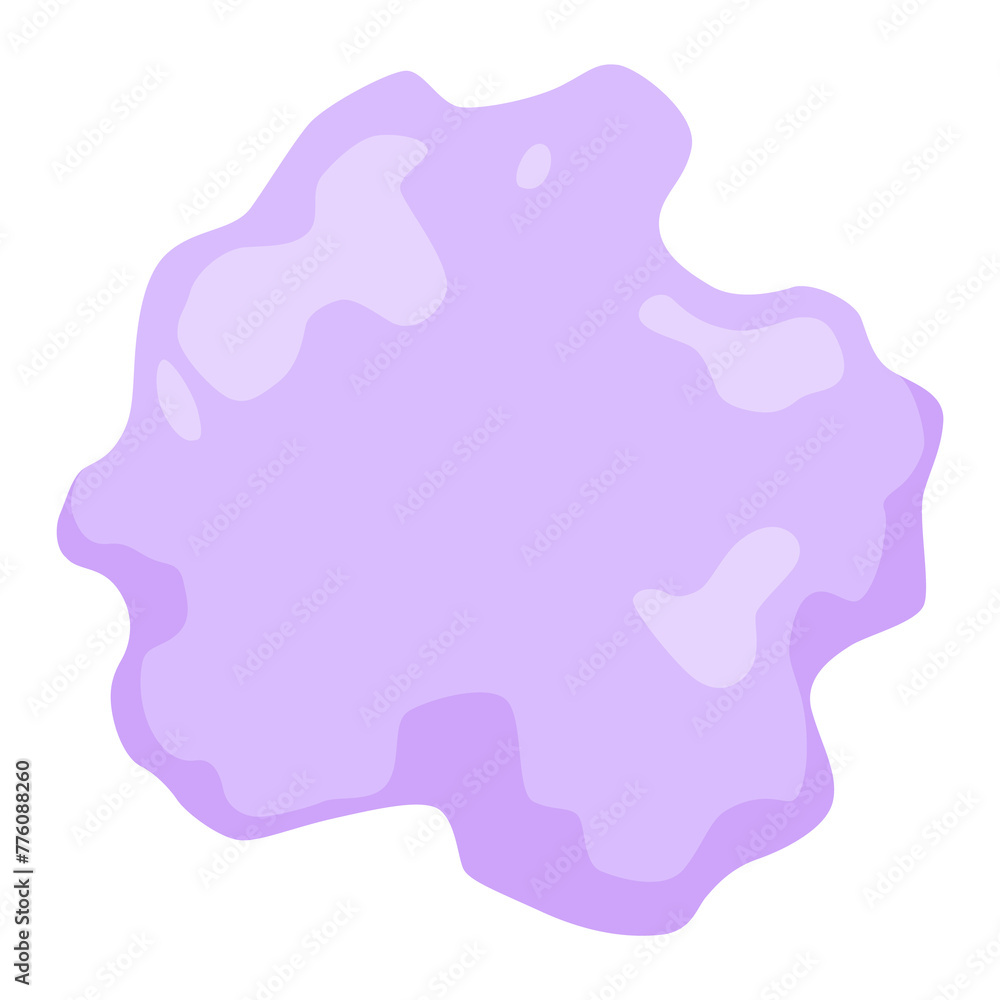 Bubble gum splash. Cartoon chewy sweet candy. Stains and sticky stretchy form. Children bubblegum. illustration Bubble gum splash. Cartoon chewy sweet candy. Stains and sticky stretchy form. Children bubblegum. illustration