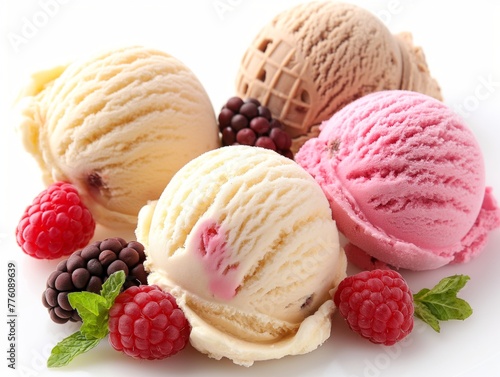 different tastes of ice cream