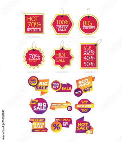 discount big sale icon - eps 10