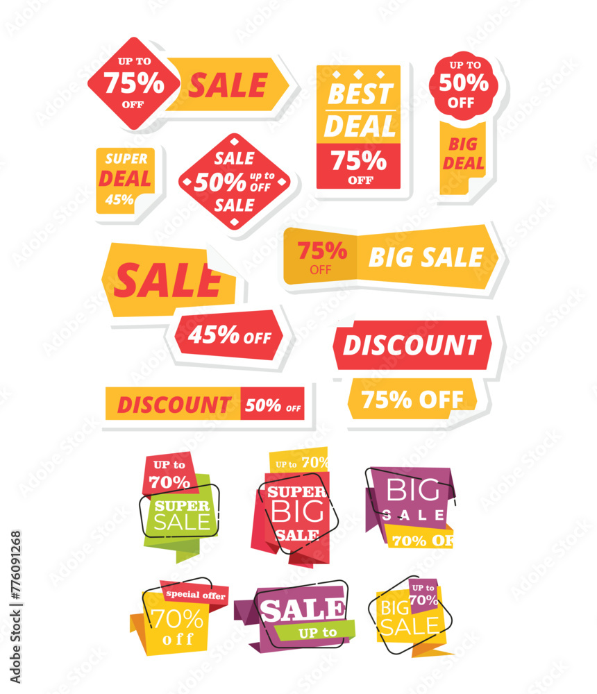 Obraz premium discount big sale icon - eps 10