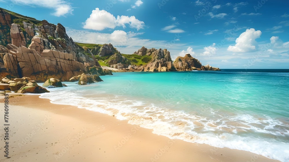 Tranquil Shores: Refreshing Ocean Bliss Tranquil Shores: Refreshing Ocean Bliss