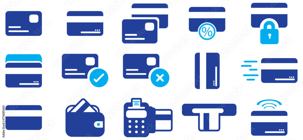credit card icon. Payment icon set. Business and finance payment collection with money, banking, credit card, exchange, cash and transaction symbol. credit card icon. Payment icon set. Business and finance payment collection with money, banking, credit card, exchange, cash and transaction symbol.