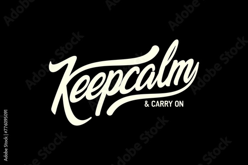 Streetwear t-shirt keep calm graphic design aesthetic quotes template printable	