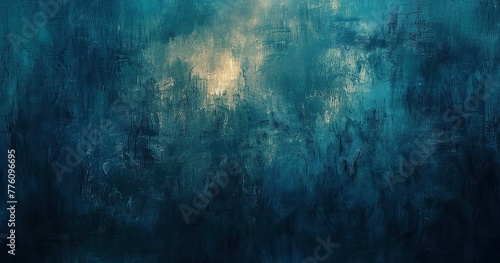 Painterly style abstract background. No specific subject. Undefined setting, capturing the essence of a dark, moody atmosphere.  photo