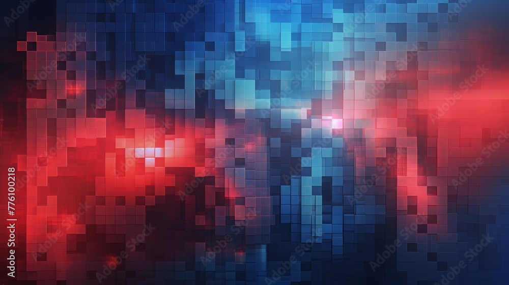 Red and Blue Glitch Art Backdrop - Background with straight lines Red and Blue Glitch Art Backdrop - Background with straight lines