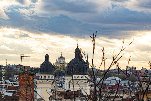 View on  The Church of the Transfiguration, Lviv, Ukraine © Ruslan