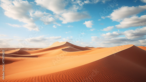Beautiful Landscape View of Desert.