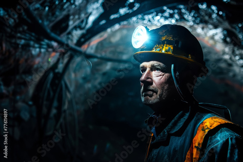 Miner Emerging into Light © spyrakot