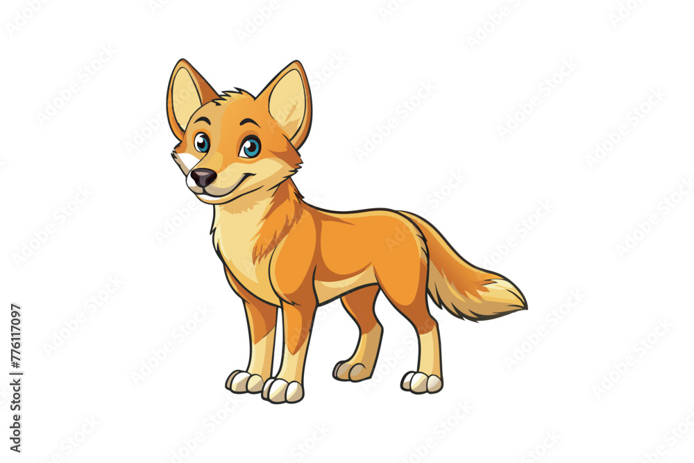 red fox cartoon