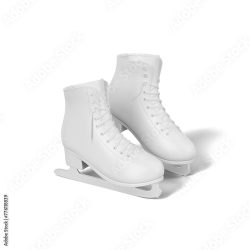 Ice Skate on white background