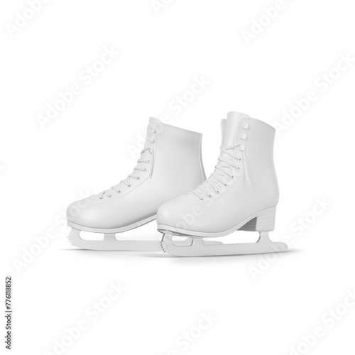Ice Skate on white background