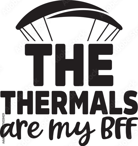 Paragliding Illustration Vector, Paraglider Design