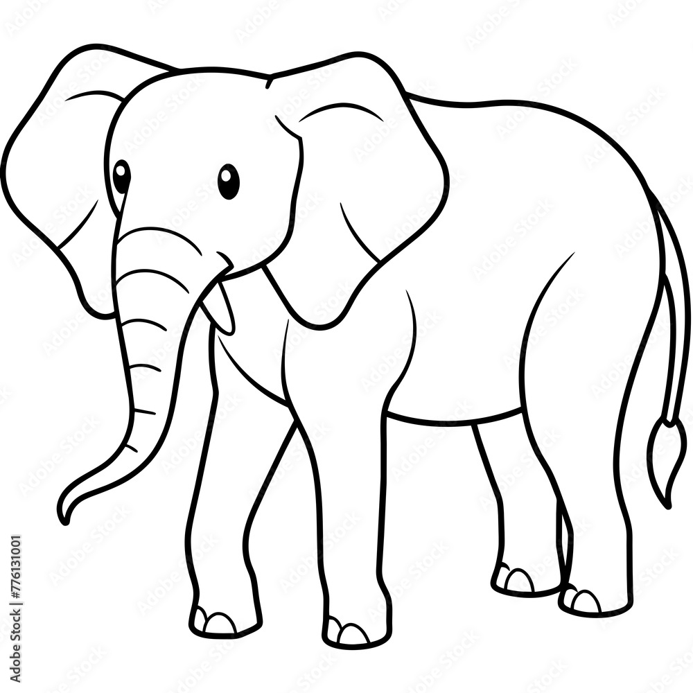 elephant cartoon illustration elephant cartoon illustration