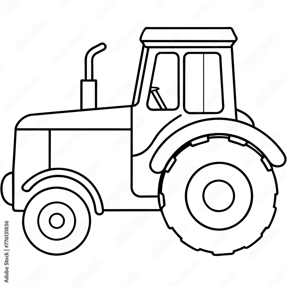 tractor isolated tractor isolated