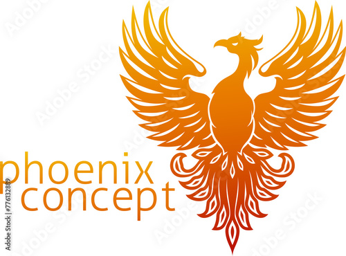 Phoenix Fire Bird Rising Wi...