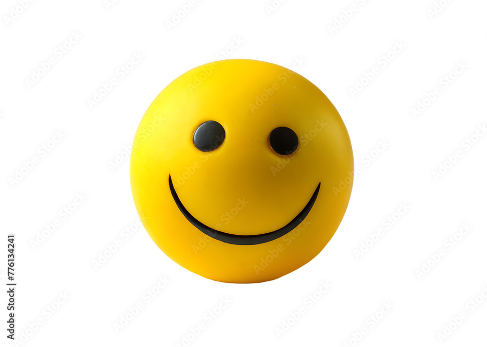 Fototapeta premium Happy emoji 3d icon