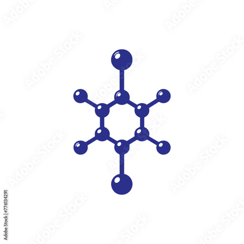 Abstract molecules  icon