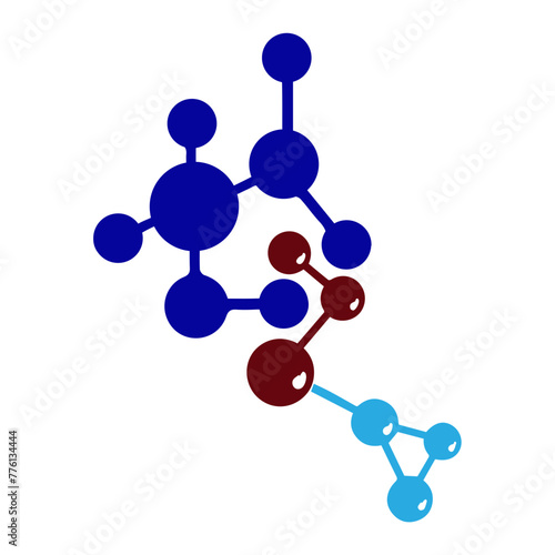 Abstract molecules  icon