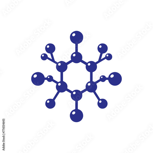 Abstract molecules  icon